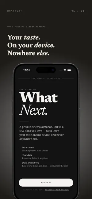 WhatNext — Movie Picks screenshot 1