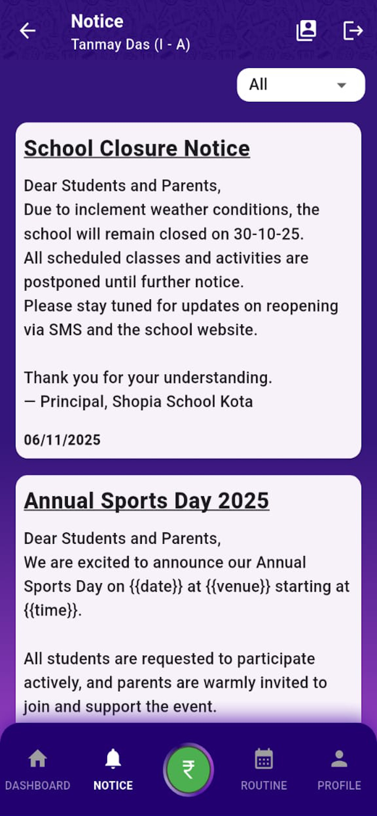 Sophia Vallabh Nagar Kota screenshot 7