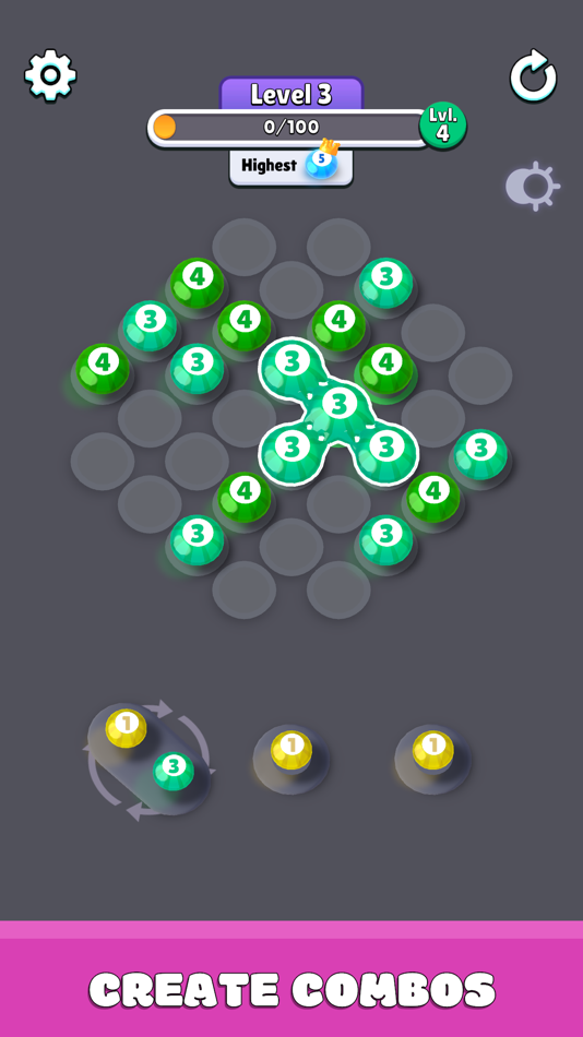 #2. Shapes Up 3D (iOS) 由: ZiNKY OYUN YAZILIM ANONiM SiRKETi