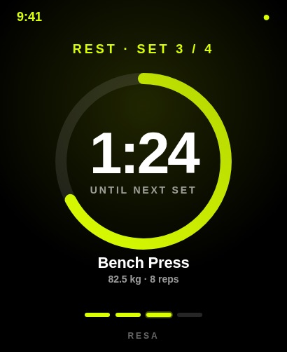 Apple Watch screenshot
