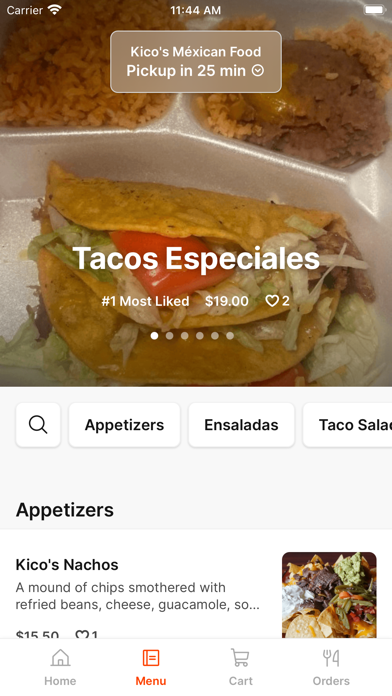 App screenshot