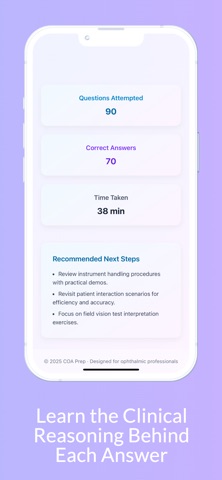 COA Prep: Ophthalmic Assistant screenshot