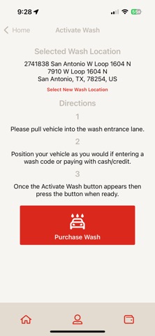 Circle K Car Wash + iPhone screenshot