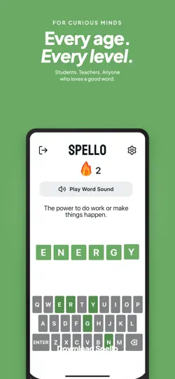 Captura de pantalla de Spell.o en iPhone 2