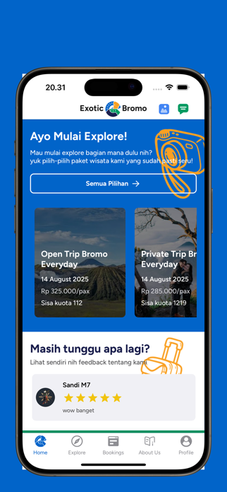 Exotic Bromo Screenshot 2 of 7