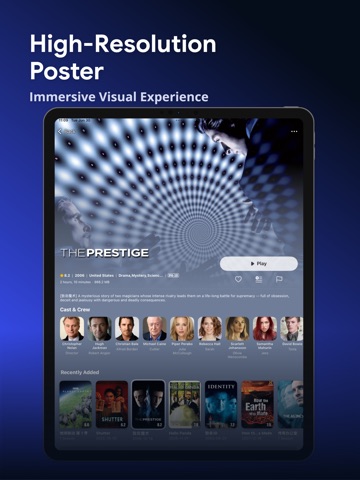VidHub -Video Library & Player iPad screenshot