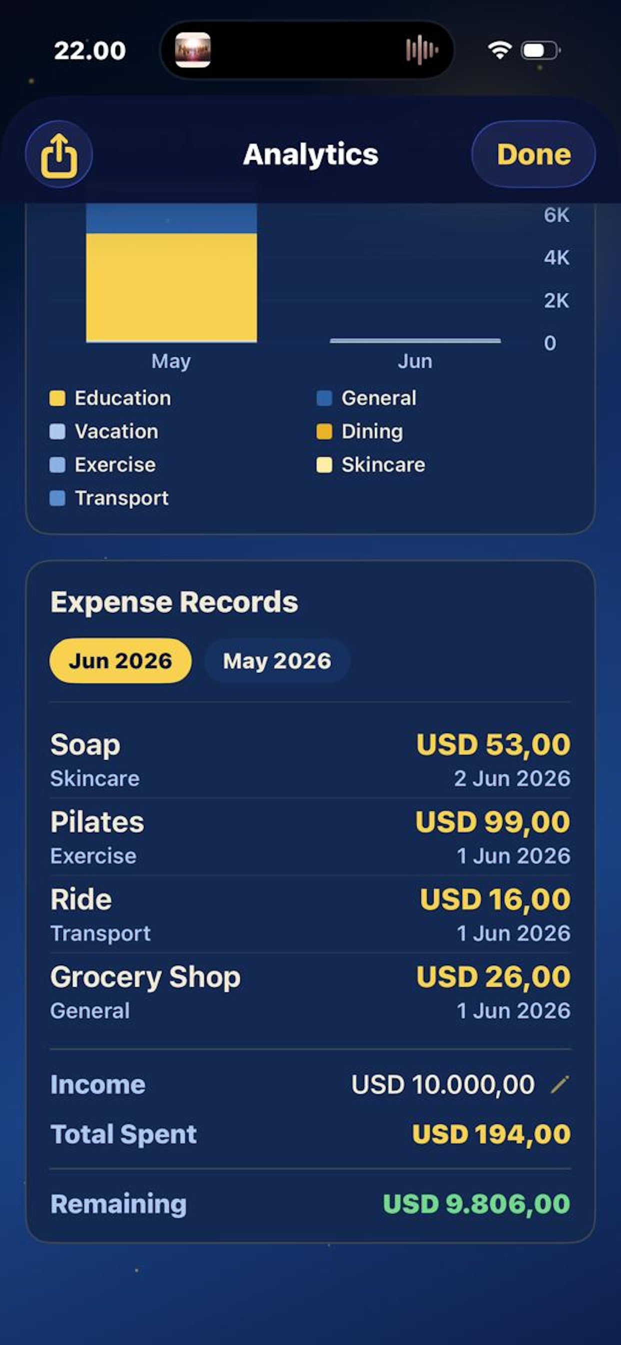 Expensly - Spend Mindfully screenshot 4