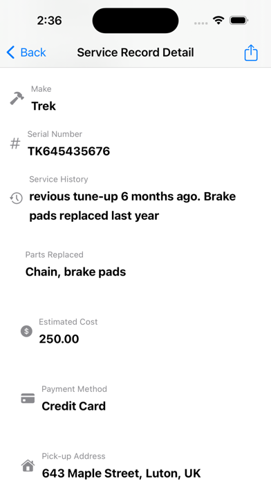 Screenshot #3 pour Bicycle Repair Services Shop