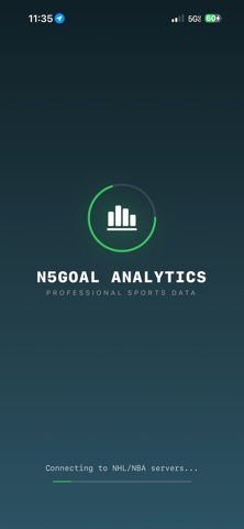 N5Goal analytics iPhone screenshot