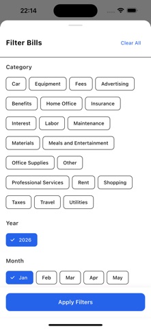 Expnz - AI Expense Tracker screenshot