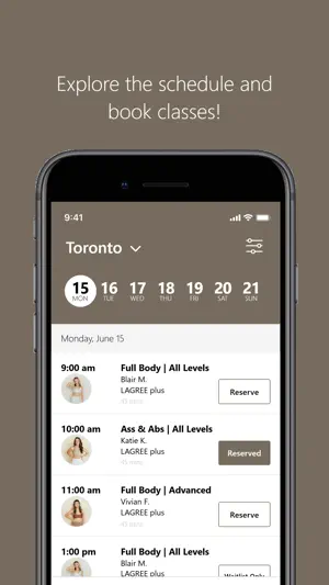 LAGREE plus screenshot 3