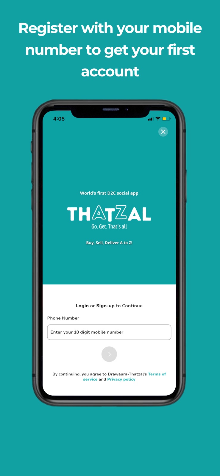 Thatzal iphone screenshot 2