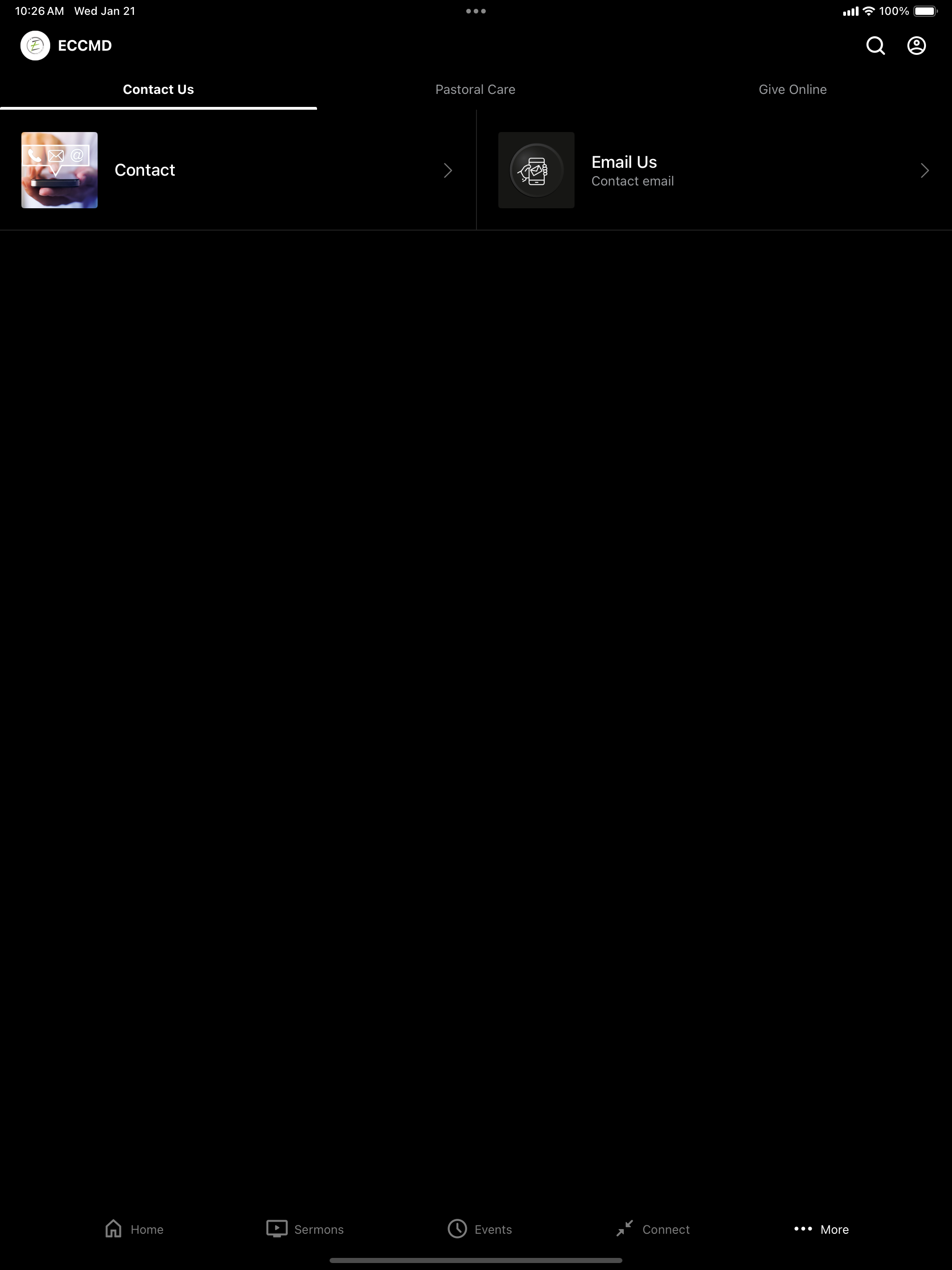 ECCMD screenshot 10