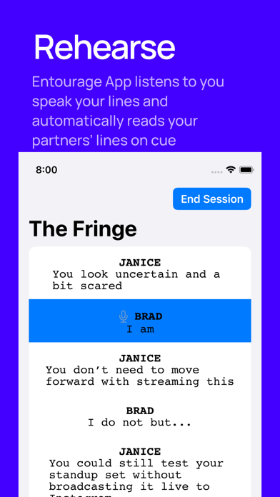 EntourageAI Screenshot