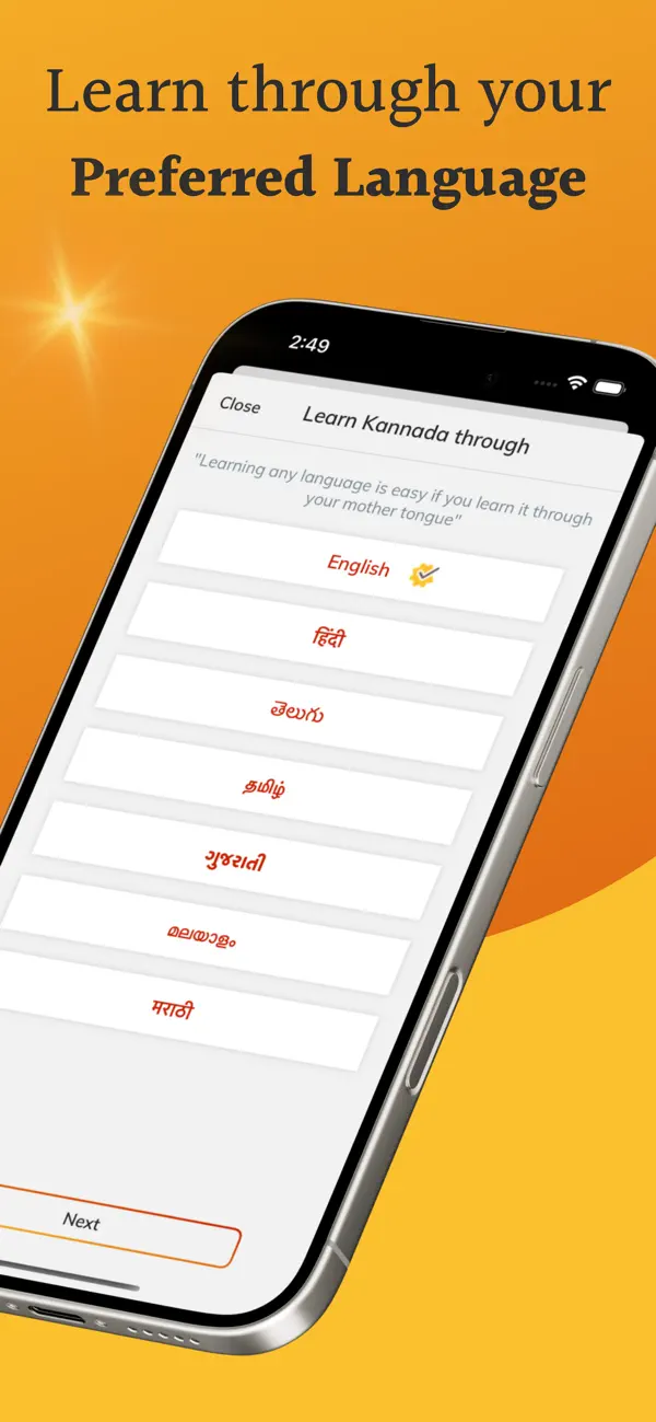 Screenshot #3 pour Learn Kannada SmartApp
