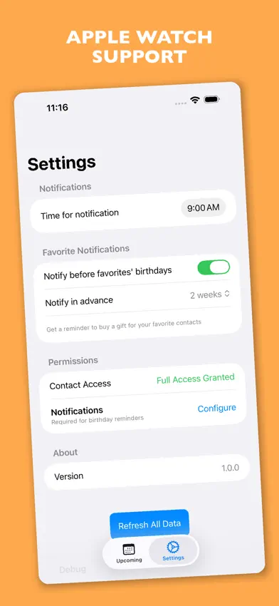 BdayMinder screenshot 4
