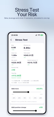 NQ100 Portfolio Notes iPhone screenshot