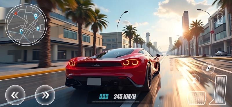 Car Simulator City Race Master screenshot 4