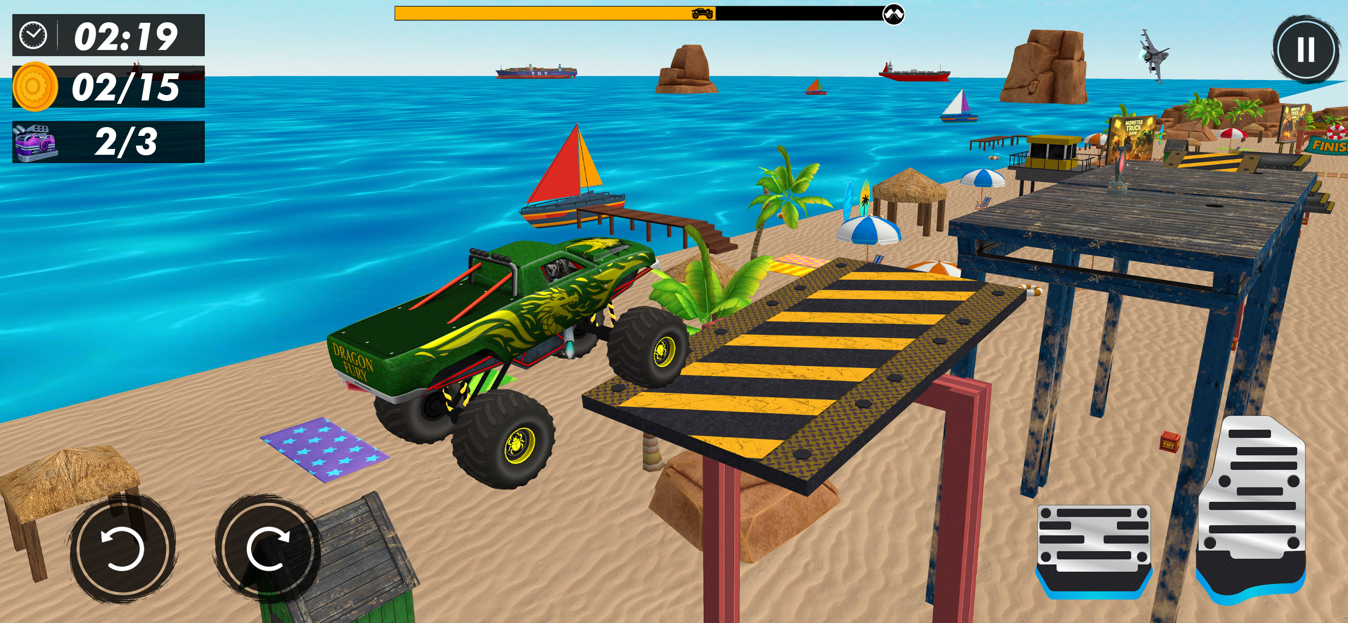 Monster Truck+ 4x4 Wheels Jump screenshot 4
