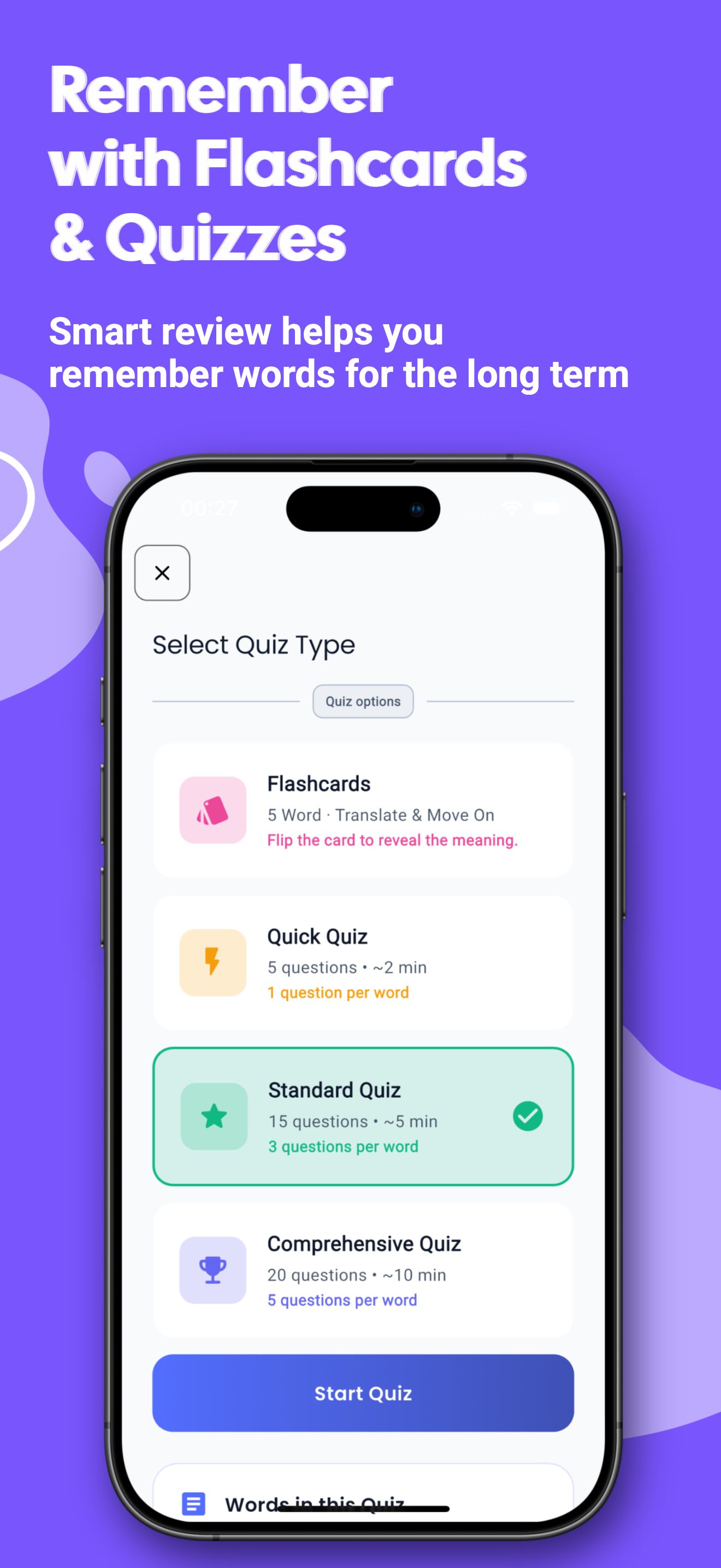 English: Vocabulary Builder screenshot 3