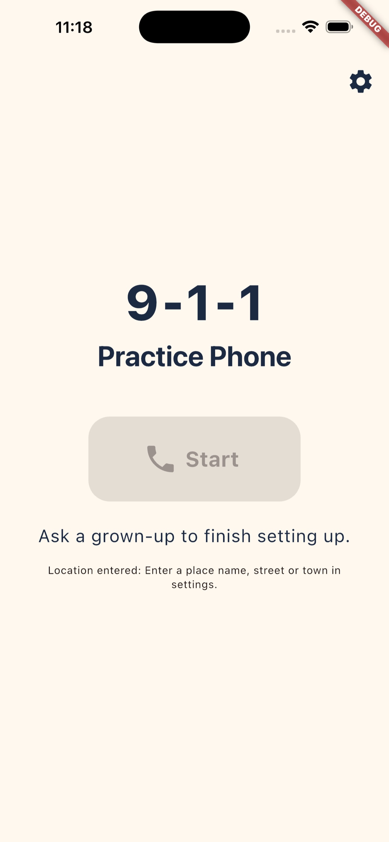 Screenshot 2 of 911 Practice Phone
