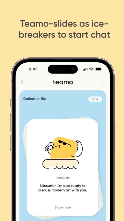 Teamo – chat and dating app