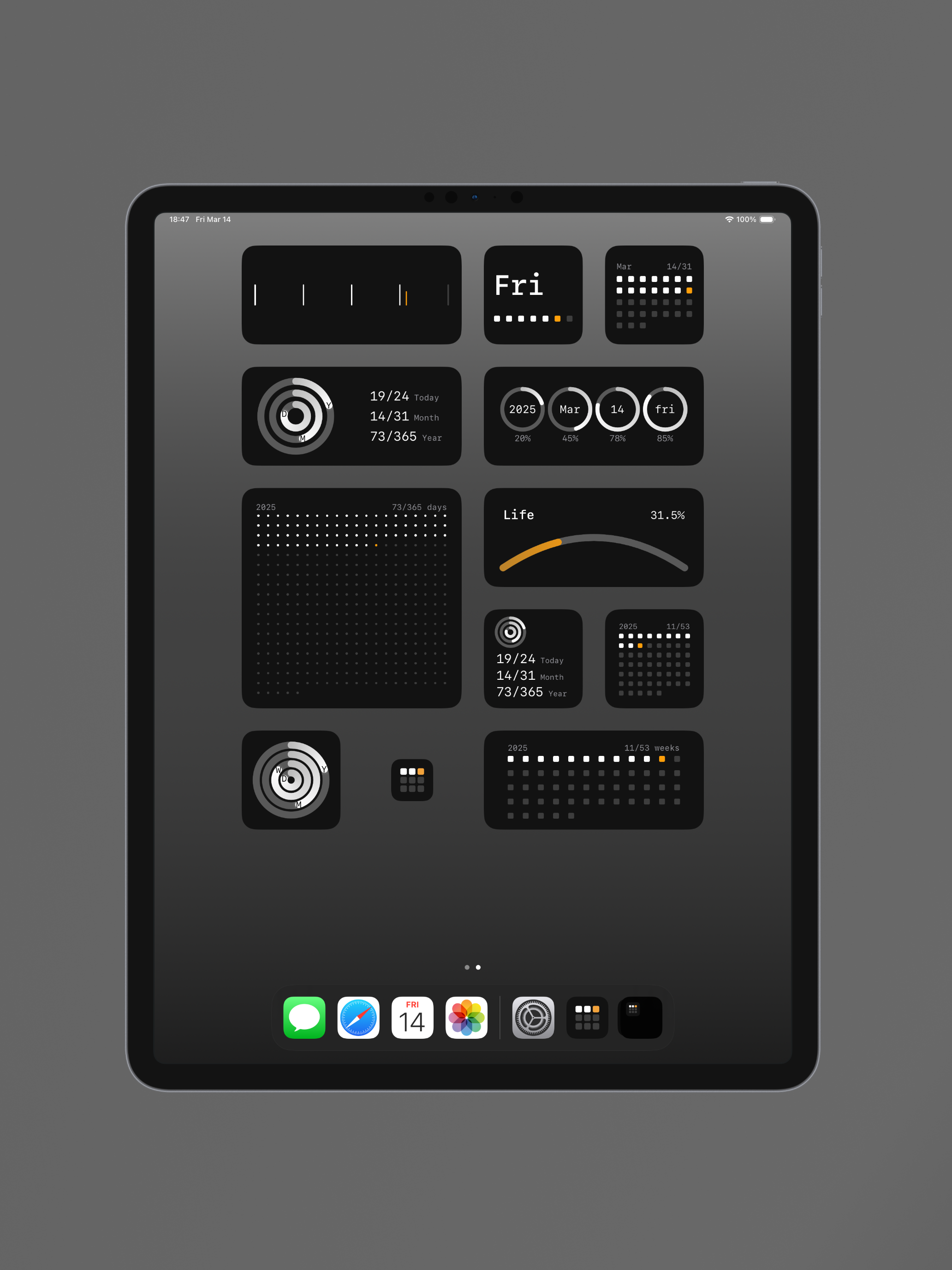 Life Widget - Time Progress
