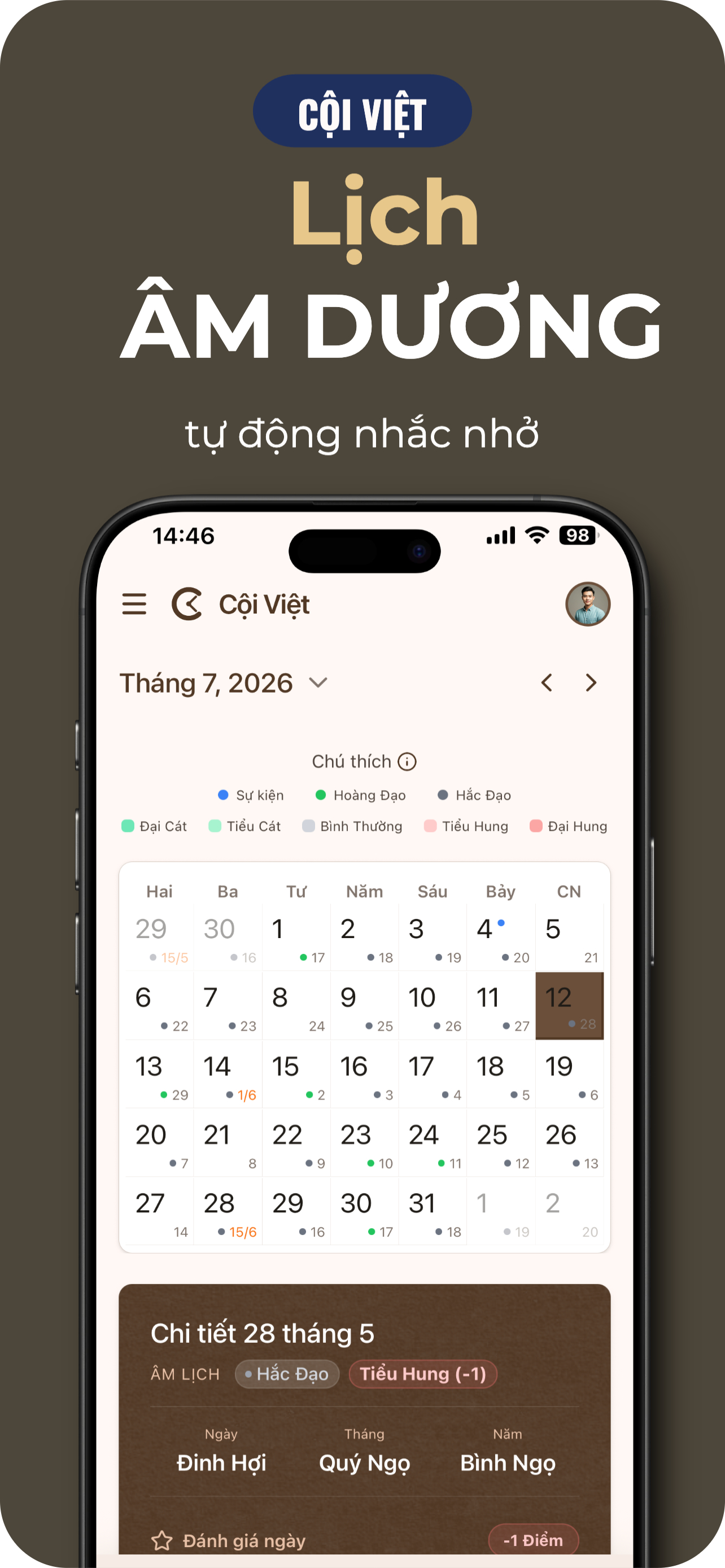 Cội Việt: Gia Phả & Lịch Âm screenshot 3