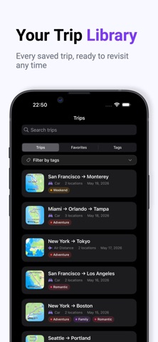 PinPoints Trip & Route Planner screenshot