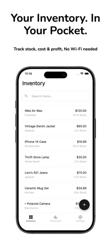 StockSnap: Inventory Tracker screenshot