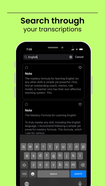 Audiowriter - Speech to text screenshot-4