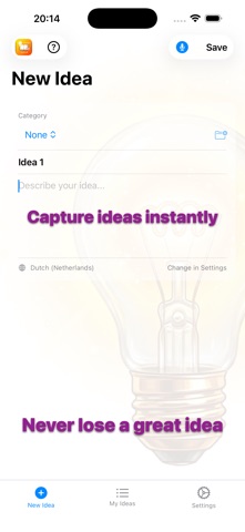 IdeaDrop! screenshot