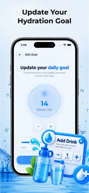 Water Reminder - Drink Enough screenshot 2