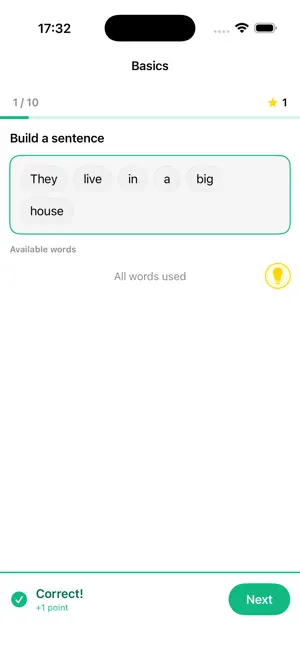 Switch to English Thinking screenshot 3