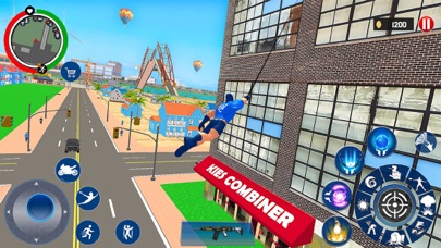 Super Spider Rope Hero: Police Screenshot