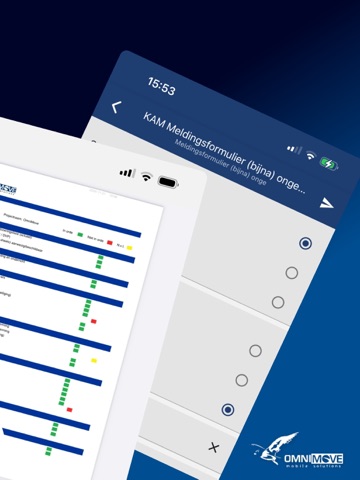 Mobile Forms OmniMove iPad screenshot