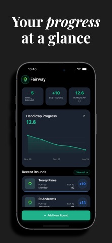 Fairway - Golf Scorecard Screenshot 1 of 5