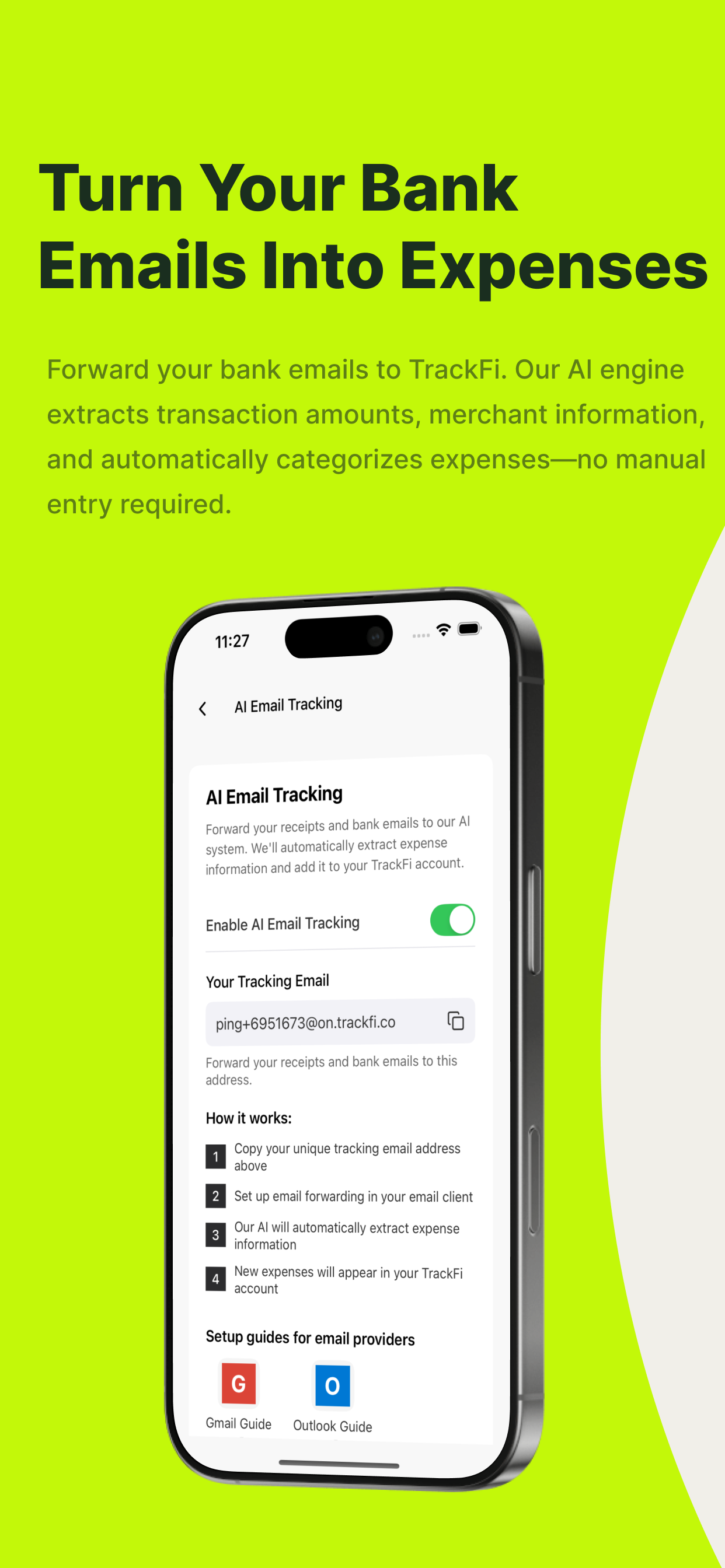 TrackFi | AI Expense Tracking