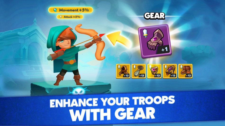 #6. Top Troops: Adventure RPG (iOS) Bởi: Socialpoint