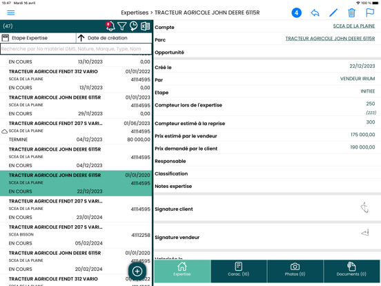 Screenshot #6 pour iMob Contact Expertise