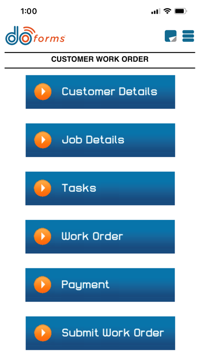 Screenshot #1 pour doForms Mobile Data Platform
