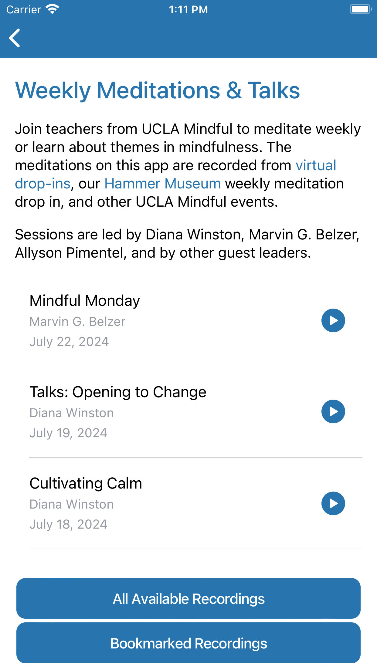 UCLA Mindful