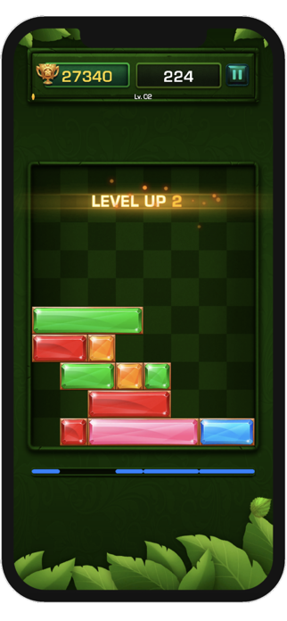 Block Slide & Drop Logic Game Screenshot 1 of 3
