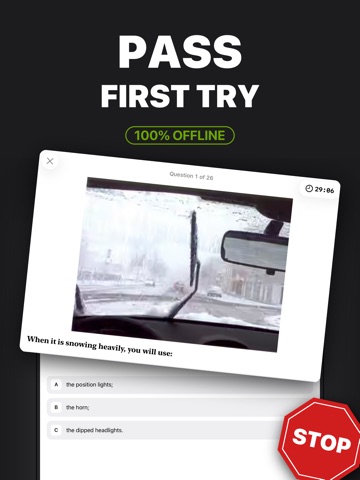 DRPCIV Driving Test iPad screenshot