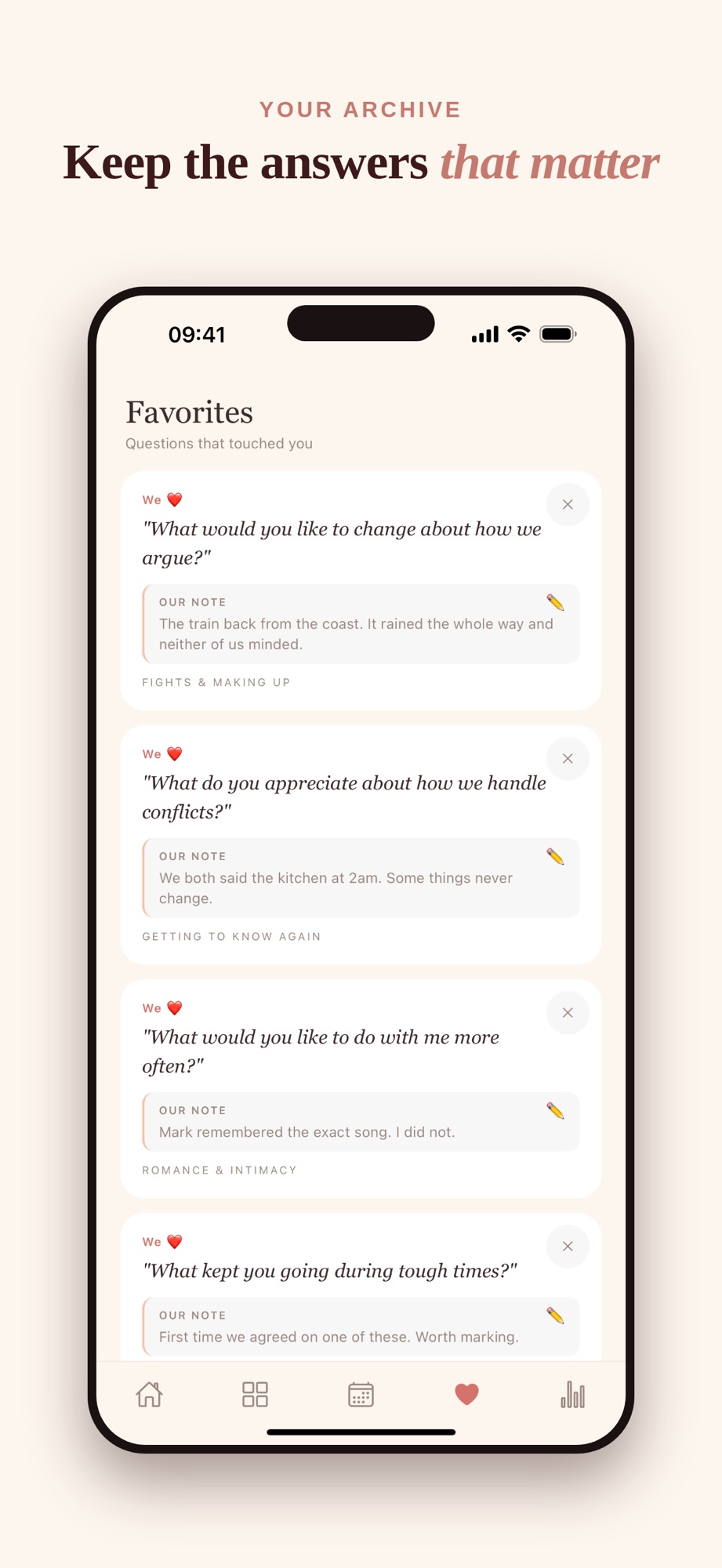 Tendre: Couples Questions screenshot 7