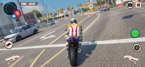 Bike Driving Racing Games 3D screenshot