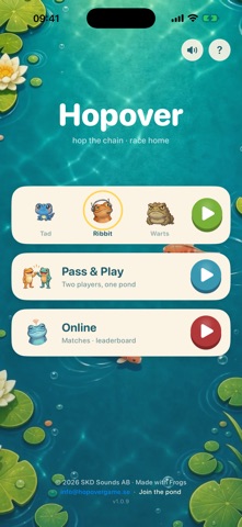 Hopover: Frog Board Game screenshot 1