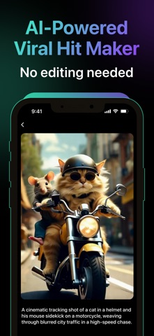 Vixa – AI Video Generator iPhone screenshot