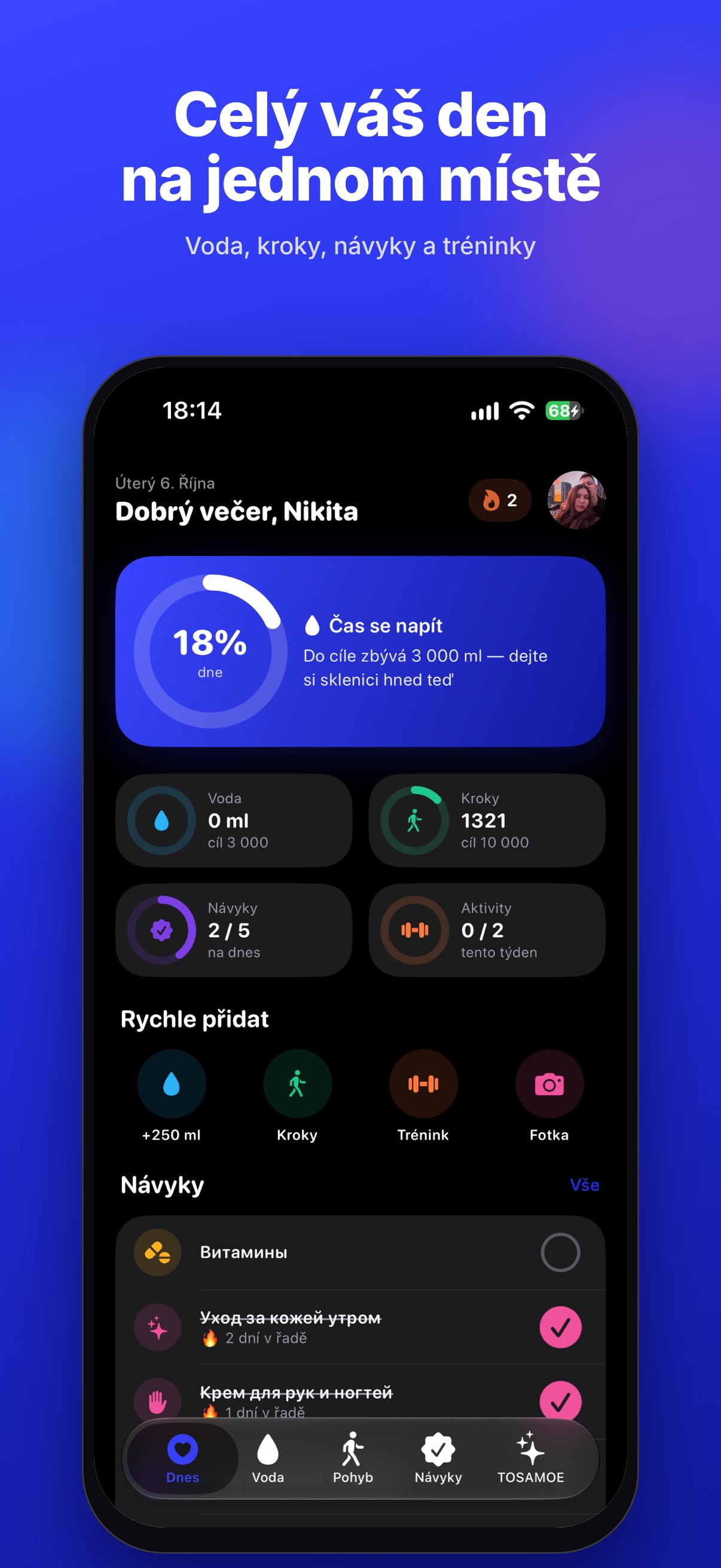Screenshot 1 of ONLY.YOU: Zdravé návyky