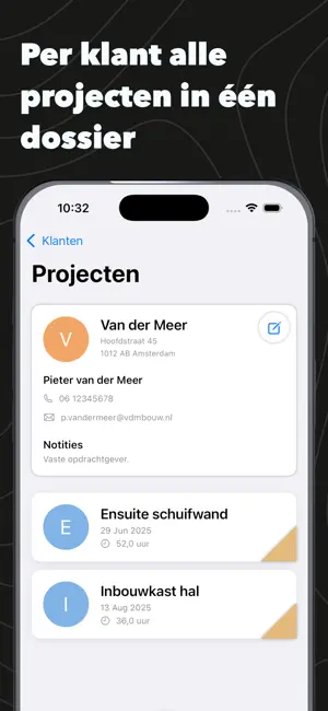 Objektus –Klus & projectbeheer screenshot 3